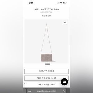 Amber Sceats Stella Crystal Crossbody Bag